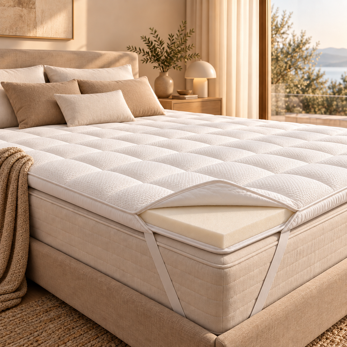 TOPPER COMFORT IN MEMORY FOAM